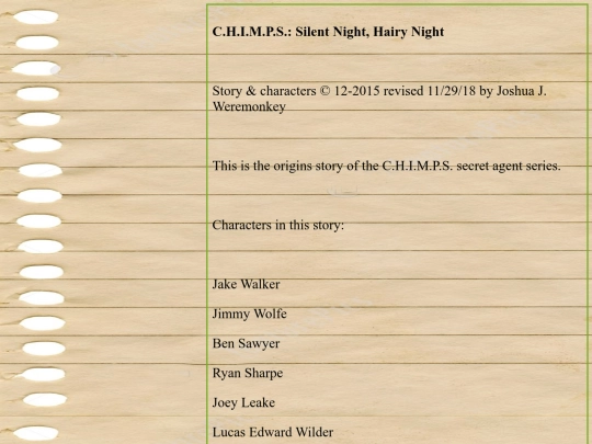 silentnighthairynight screenshot