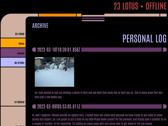 journal-archive screenshot