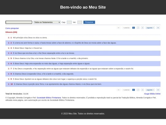 SITE screenshot