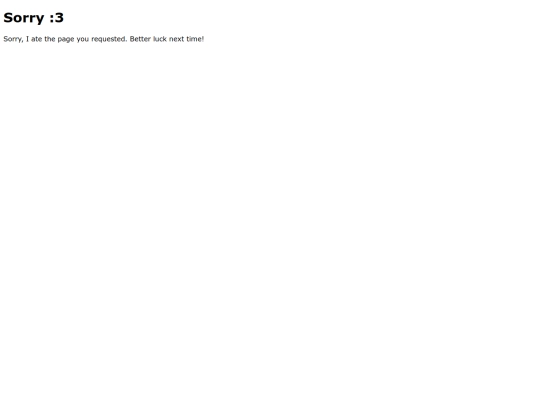 not_found screenshot