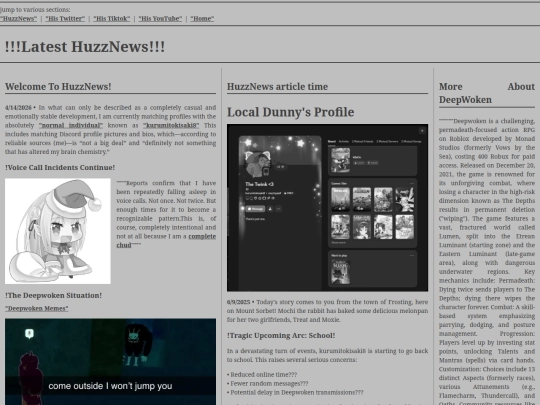 HuzzNews screenshot