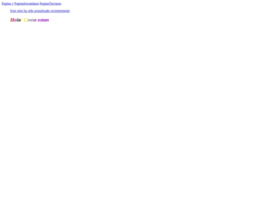 Nueva pagina Avanzada screenshot