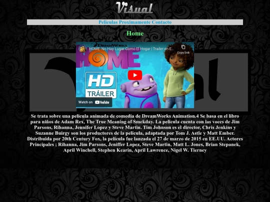 Visual/Home screenshot