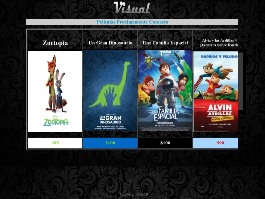 Visual/peliculas screenshot