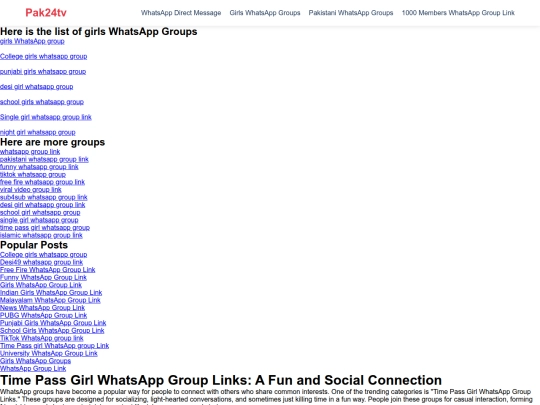 time-pass-girl-whatsapp-group screenshot