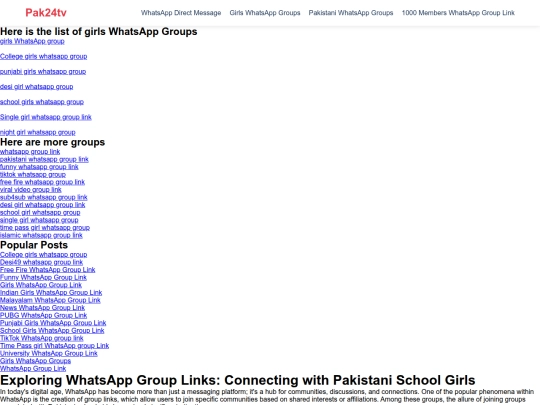 whatsapp-group-link-girl screenshot