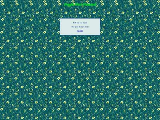 not_found screenshot