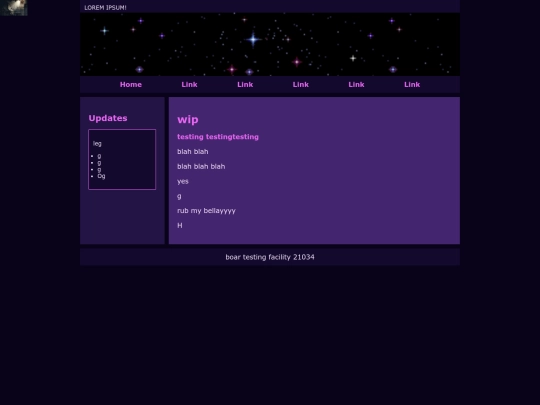 testing screenshot