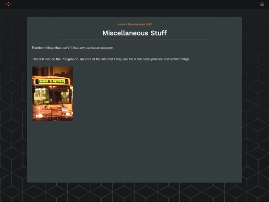 dev/misc screenshot