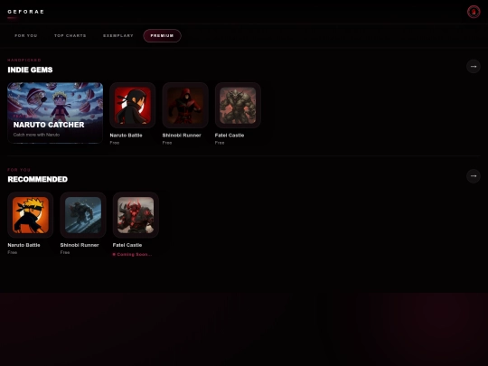 Geforae store/pre screenshot