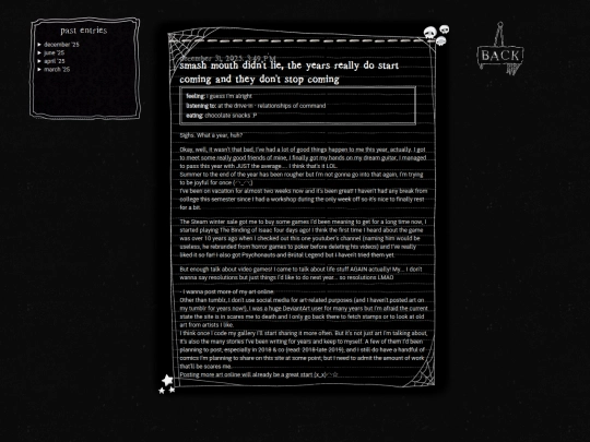blog screenshot