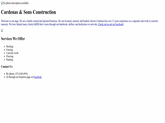 index screenshot