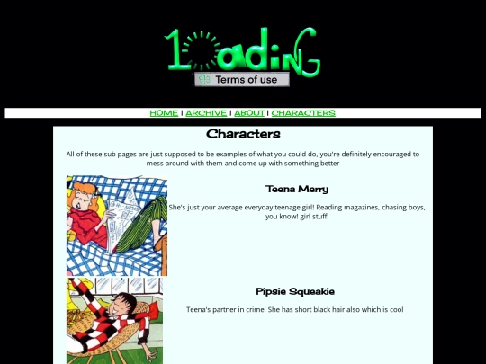 characters screenshot