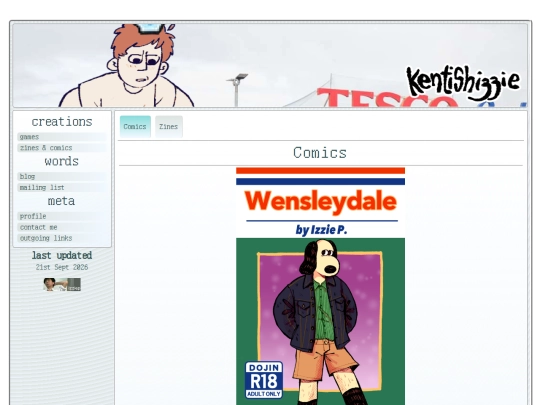 zines screenshot