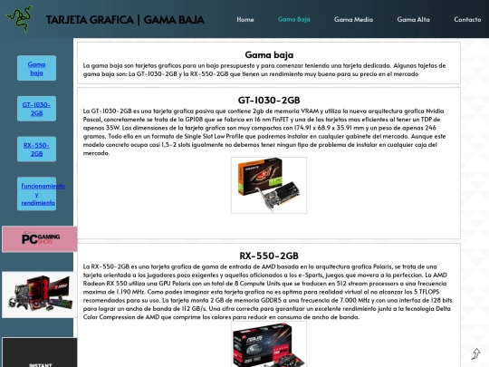 FinalR2/html/GamaBaja screenshot