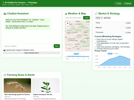 AI-Farmer-Chatbot screenshot