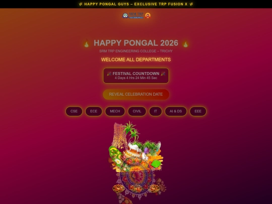 Srm pongal celebration/Indexq screenshot
