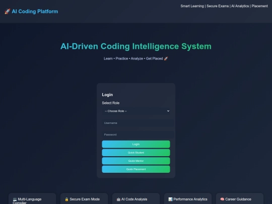 coding_platform screenshot