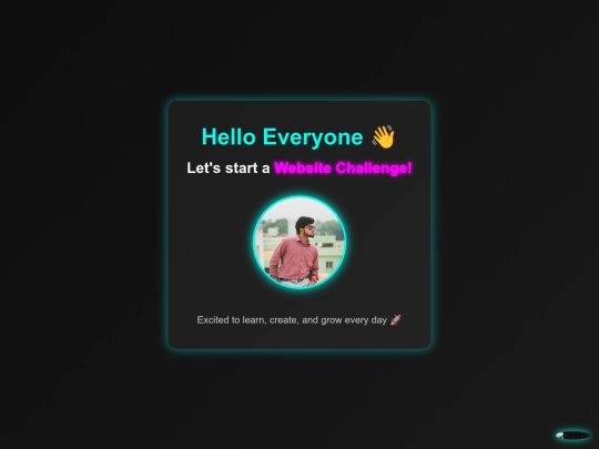 day1-portfolio screenshot