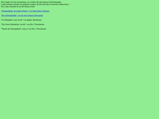 Schnupflieder screenshot