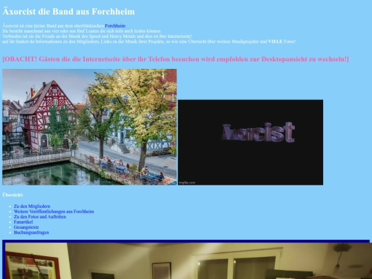 Startseite screenshot
