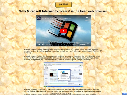 ie6 screenshot