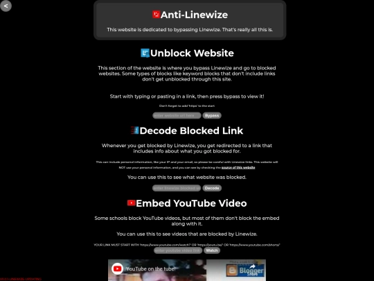 linewize screenshot