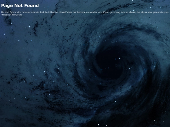 not_found screenshot