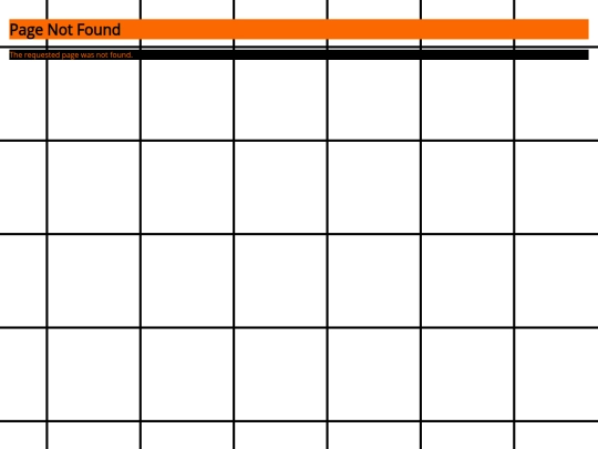 not_found screenshot