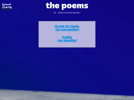 poems screenshot
