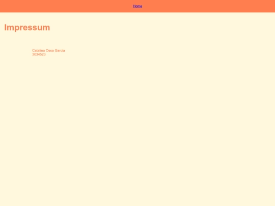 Impressum screenshot
