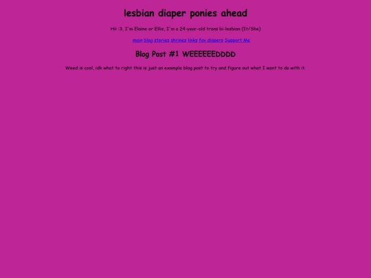 blog screenshot