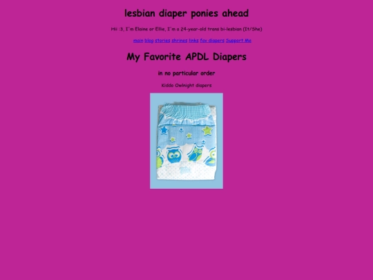 diapers screenshot