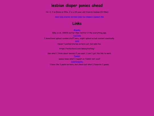 links screenshot
