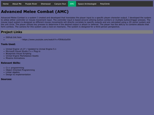 amc screenshot