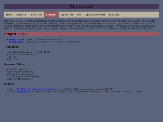 sherwood screenshot