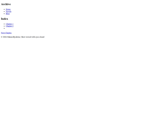 noveltemplate screenshot