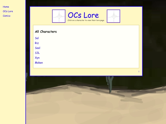 ocs-lore screenshot
