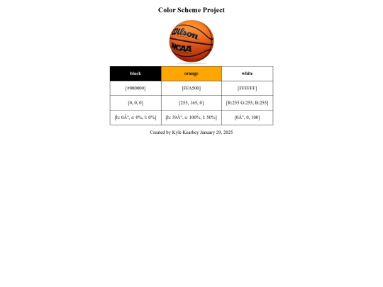 colorscheme.html/colorscheme screenshot