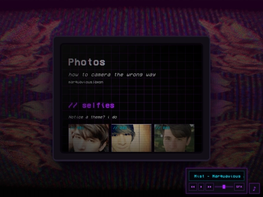Selfies screenshot