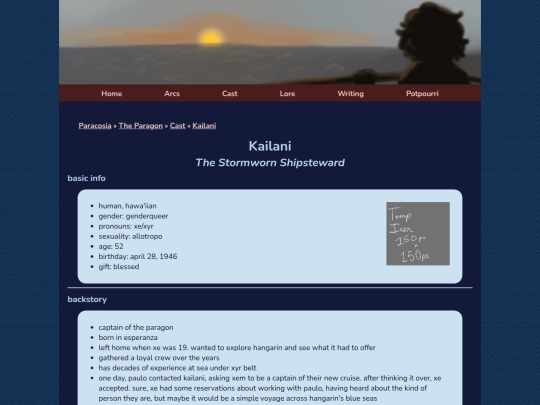 cast/cruise/kailani screenshot