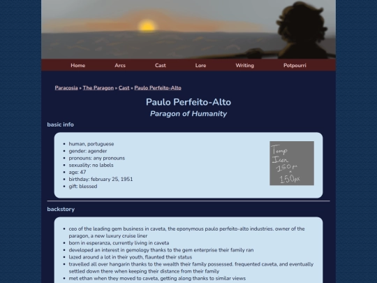 cast/cruise/paulo screenshot