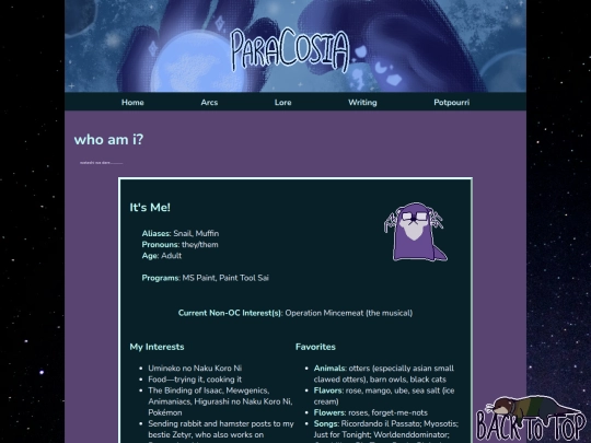 potpourri/meta screenshot