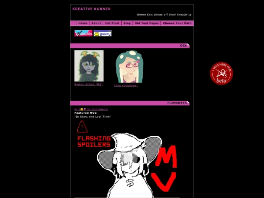 kreative/korner screenshot