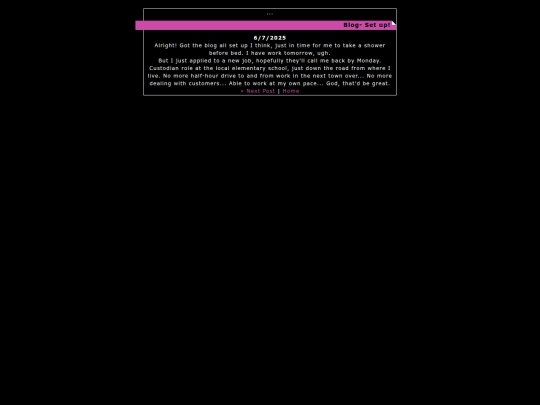 posts/2025-06-07-Blog-Set-Up screenshot