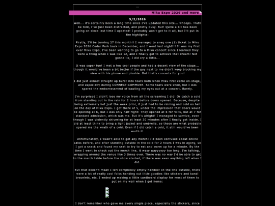 posts/2026-05-02-Miku-Expo-and-more screenshot