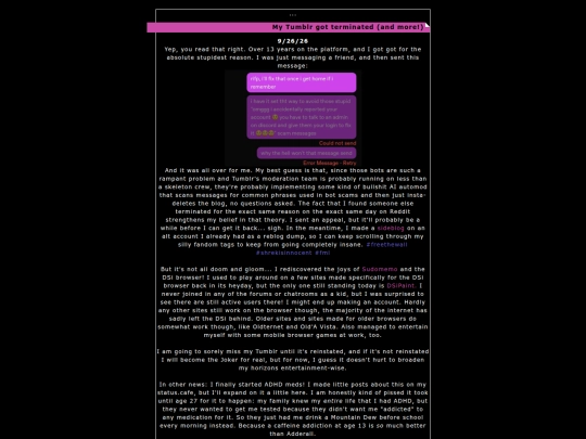 posts/2026-9-26--Tumblr-Terminated screenshot