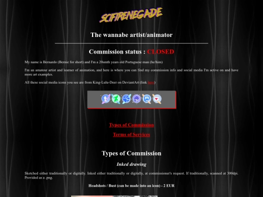 about/comm screenshot