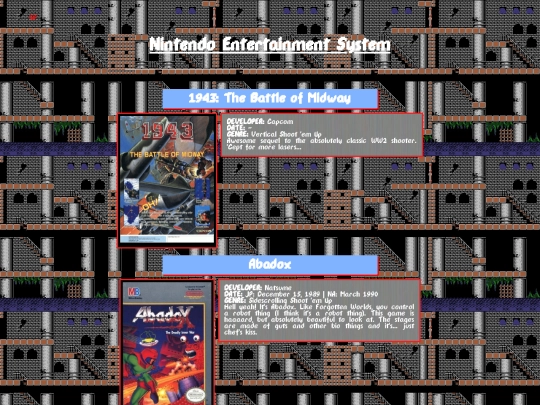 likes/vg/nes screenshot