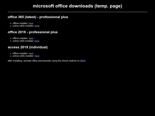 office screenshot